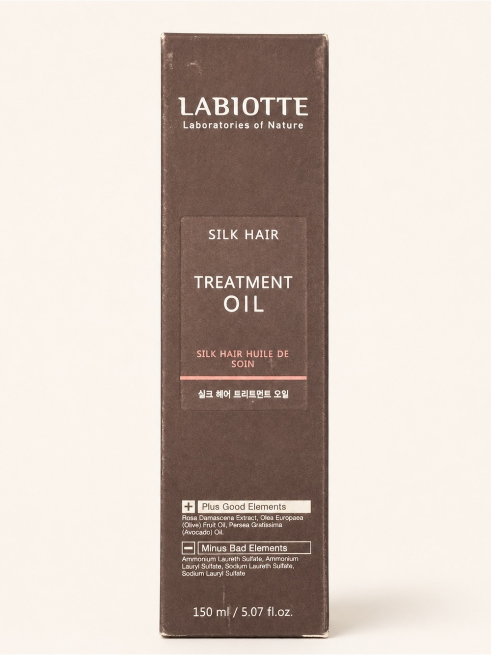 Labiotte Silk Hair Treatment Oil - Brown
